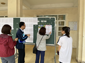 Sinh viên quốc tế giúp đưa hình ảnh Học viện Nông nghiệp Việt Nam tới học sinh THPT ở Quảng Yên, Quảng Ninh