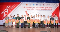 Học viện Nông nghiệp Việt Nam tham dự kỳ thi Olympic Toán học sinh viên và học sinh toàn quốc 2023