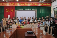9 thí sinh tham dự Chung kết Hoa khôi VNUA 2023 chia sẻ tình thương với trẻ em làng SOS Hà Nội