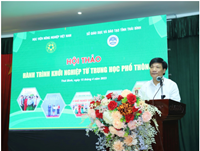 Học viện Nông nghiệp Việt Nam tổ chức Hội thảo “Hành trình khởi nghiệp từ trung học phổ thông” tại Thái Bình
