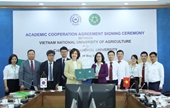 Học viện Nông nghiệp Việt Nam ký kết thỏa thuận hợp tác với Đại học Quốc gia Chungnam, Hàn Quốc
