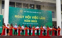 Ngày hội việc làm năm 2023 tại Học viện Nông nghiệp Việt Nam