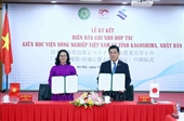 Học viện Nông nghiệp Việt Nam ký kết hợp tác với tỉnh Kagoshima, Nhật Bản