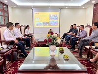 Thảo luận hợp tác giữa Học viện Nông nghiệp Việt Nam và Sun World Group