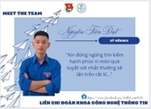 Nguyễn Tiến Đạt – một cán bộ đoàn năng nổ, nhiệt huyết và hết mình với công tác Đoàn