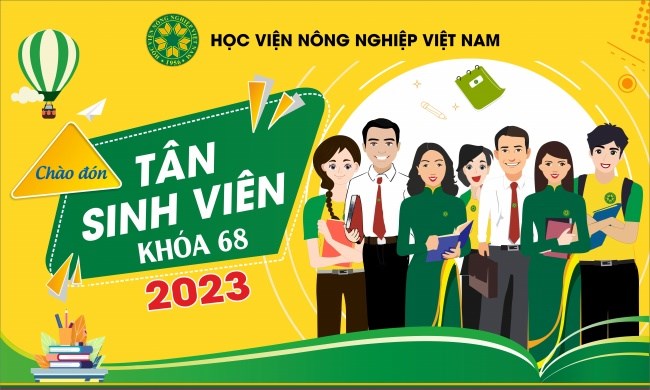 Học viện Nông nghiệp Việt Nam tổ chức nhập học cho các tân sinh viên khoá 68