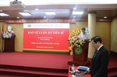 Lễ bảo vệ luận án Tiến sĩ của NCS Nguyễn Đức Cường