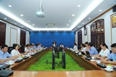Đoàn công tác của Sở Khoa học và Công nghệ tỉnh Thái Bình đến thăm và làm việc tại Học viện Nông nghiệp Việt Nam