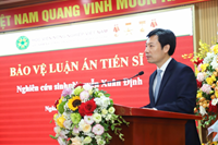 Bảo vệ Luận án tiến sĩ cấp Học viện của nghiên cứu sinh Nguyễn Xuân Định