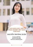 Nguyễn Trường Xuân - Thủ khoa Học viện Nông nghiệp Nông nghiệp Việt Nam năm 2023