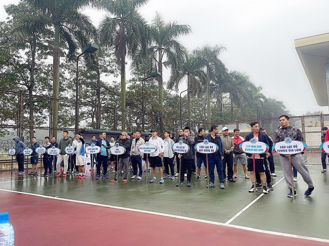 Học viện Nông nghiệp Việt Nam đạt thành tích cao tại Giải Tennis Vô địch huyện Gia Lâm năm 2023