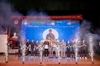 Chế tạo máy hàn tự động, sinh viên Học viện Nông nghiệp Việt Nam giành giải Nhất cuộc thi khởi nghiệp