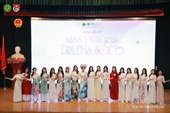 21 thí sinh tranh tài tại Bán kết Cuộc thi “Hoa khôi VNUA” 2024