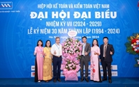 Chi hội Kế toán Học viện Nông nghiệp Việt Nam chúc mừng thành công Đại hội đại biểu toàn quốc Hội Kế toán và Kiểm toán Việt Nam khóa VII-nhiệm kỳ 2024-2029