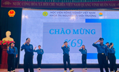 Chào đón tân sinh viên K69 Khoa Tài nguyên và Môi trường