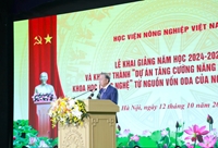 Học viện Nông nghiệp Việt Nam khai giảng năm học mới