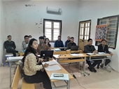 Seminar tháng 01 năm 2025 nhóm nghiên cứu mạnh tại Trung tâm Giáo dục thể chất và Thể thao