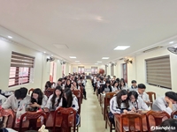 Học sinh Nghệ An tiếp cận hướng khởi nghiệp về nông nghiệp xanh gắn với công nghệ số
