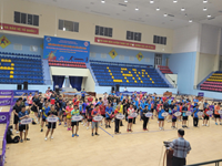 Câu lạc bộ Bóng bàn Học viện Nông nghiệp Việt Nam tham gia giải đấu tại Nhà thi đấu Gia Lâm – Hà Nội