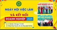 Hơn 6 000 sinh viên tham gia Ngày hội việc làm và kết nối doanh nghiệp năm 2025 của Học viện Nông nghiệp Việt Nam