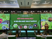 Hội thảo khoa học “Cơ điện nông nghiệp trong kỷ nguyên số”