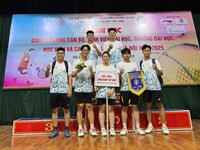 Học viện Nông nghiệp Việt Nam đạt thành tích cao tại giải Cầu lông các trường Đại học, Học viện, Cao đẳng năm 2025