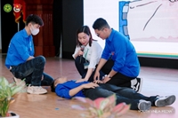 Tình nguyện viên Học viện Nông nghiệp Việt Nam được trang bị kỹ năng sẵn sàng tham gia Chiến dịch Thanh niên tình nguyện hè năm 2025