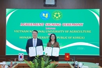 Học viện Nông nghiệp Việt Nam và Đại học Honam hợp tác thúc đẩy đào tạo quốc tế và giao lưu văn hóa