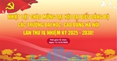 Hướng tới Đại hội đại biểu Đảng bộ các trường Đại học, Cao đẳng Hà Nội lần thứ IV, nhiệm kỳ 2025 – 2030