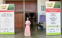 Tiến sỹ Phạm Thị Dung – Khoa Công nghệ sinh học trình bày poster khoa học tại Hội thảo “Plant Health 2025”