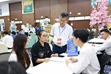 Ngày đầu tiên, đã có hàng trăm tân sinh viên đến nhập học tại Học viện Nông nghiệp Việt Nam
