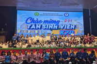 Tự hào và hứng khởi trong ngày hội Chào tân sinh viên Khóa 70- Khoa Kế toán và Quản trị kinh doanh