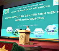 Khoa Tài nguyên và Môi trường, Học viện Nông nghiệp Việt Nam chào đón tân sinh viên K70 Khát vọng từ những mầm xanh tri thức