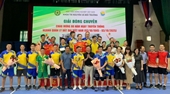 Giải bóng chuyền chào mừng 80 năm ngày truyền thống ngành Quản lý đất đai Việt Nam Ngọn lửa nhiệt huyết và tinh thần thể thao đoàn kết