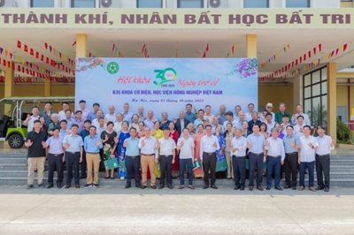 Hội khóa 30 năm ra trường của K35 khoa Cơ - Điện Ngày trở về đầy yêu thương