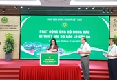 Học viện Nông nghiệp Việt Nam phát động ủng hộ đồng bào bị thiệt hại do bão lũ gây ra