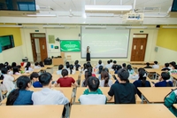 Gần 450 học sinh Trường THPT Nam Duyên Hà, Hưng Yên đến tham quan tại Học viện Nông nghiệp Việt Nam