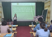 Nâng cao năng lực truy xuất nguồn gốc nông sản, thực phẩm tại tỉnh Bắc Ninh – dấu ấn chuyên môn của Giảng viên Học viện Nông nghiệp Việt Nam