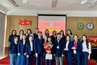 Chi bộ Khoa Kế toán và Quản trị kinh doanh tổ chức Lễ kết nạp Đảng viên mới