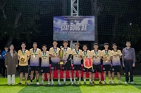 Lễ Bế mạc giải bóng đá truyền thống Khoa Kế toán và Quản trị kinh doanh năm 2025