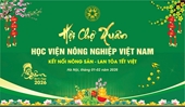 Hội chợ Xuân Học viện Nông nghiệp Việt Nam 2026 Kết nối nông sản - Lan tỏa Tết Việt