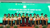 Học viện Nông nghiệp Việt Nam tổ chức Lễ bế giảng và trao bằng tốt nghiệp vào ngày 20-21 01 2026