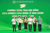 Gần 1 650 học bổng cho tân sinh viên Học viện Nông nghiệp Việt Nam