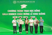 Gần 1 650 học bổng cho tân sinh viên Học viện Nông nghiệp Việt Nam