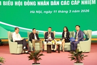 Sinh viên Học viện Nông nghiệp Việt Nam ấn tượng với chương trình hành động của ứng viên đại biểu Quốc hội
