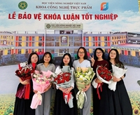 Lễ bảo vệ khóa luận Dấu mốc trưởng thành – Chinh phục tri thức