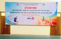 Giải Pickleball và Quần vợt cán bộ viên chức các Đại học, trường Đại học, Học viện và Cao đẳng khu vực Hà Nội năm 2026