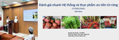 Seminar khoa học “Đánh giá nhanh hệ thống thực phẩm và thực phẩm ưu tiên từ rừng”