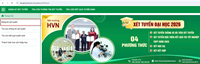 Hướng dẫn thí sinh đăng ký xét tuyển bằng hình thức học bạ, kết hợp