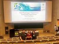 Cán bộ Bộ môn Dinh dưỡng và Thức ăn Thủy sản tham dự Hội thảo quốc tế “Fish Physiology Aquaculture” tại Vương quốc Bỉ